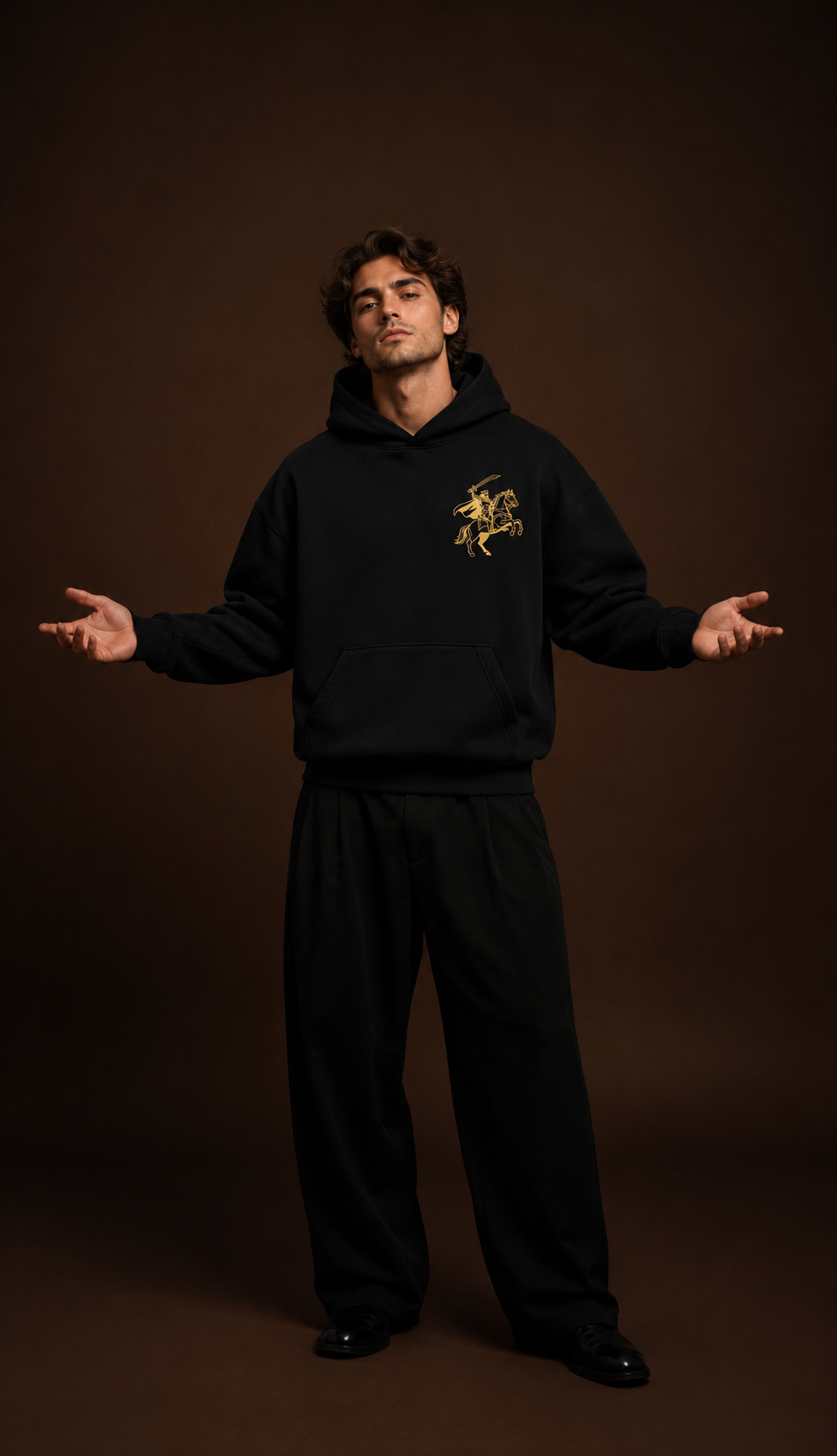 Arsen&co classics hoodie black