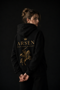 Arsen&co classics hoodie black (women)
