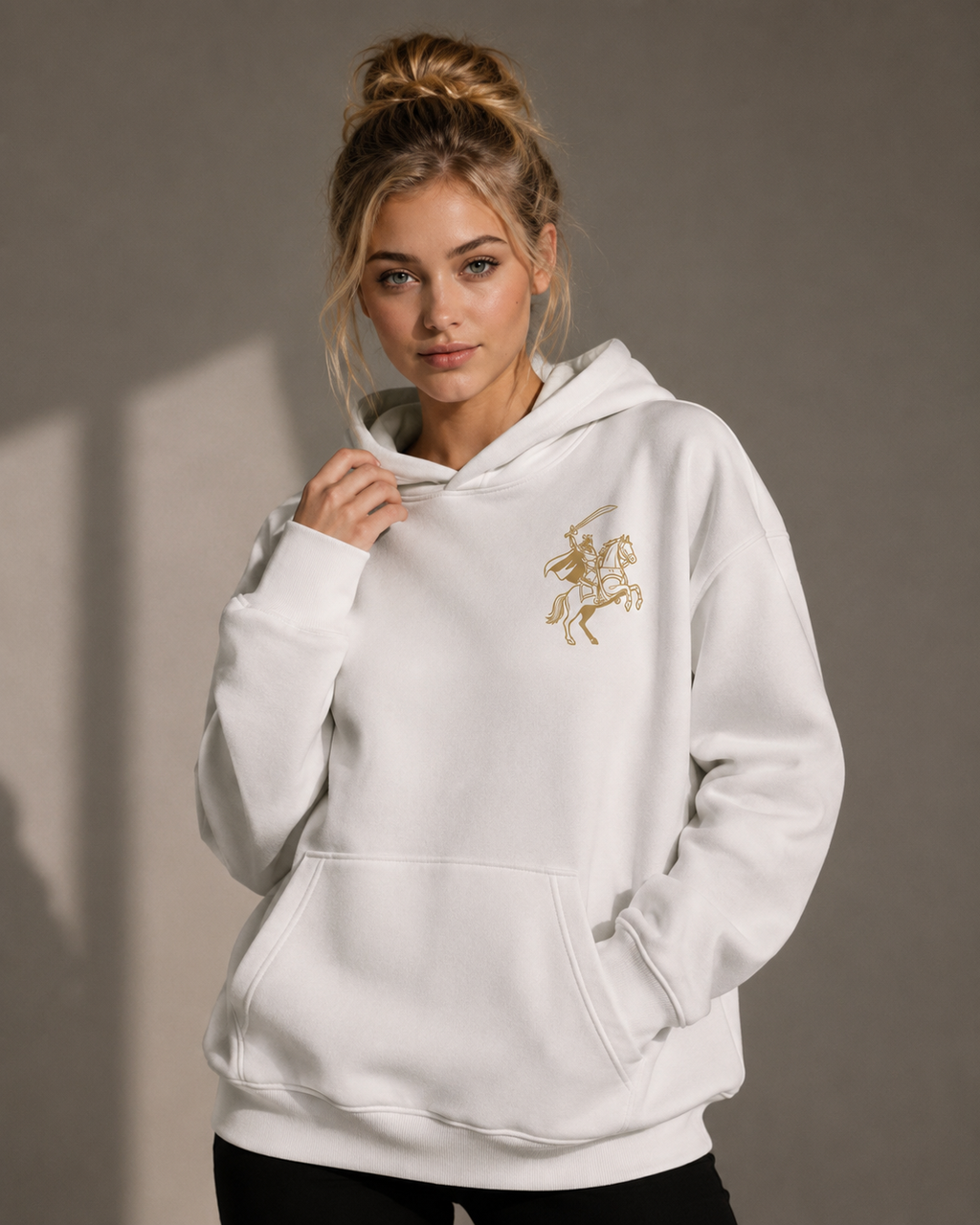Arsen&co classics hoodie white (women)